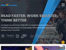 Tablet Screenshot of kwiklearning.com